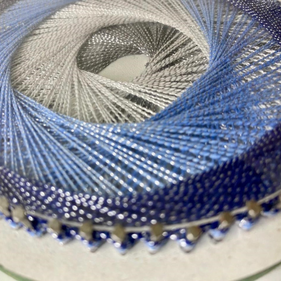 Mini Abstract String Art – 5 Inch | Handmade Multicolor Decor